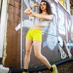Disco-Ball Chain Crop Top